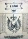 33 BORDEAUX 1896 CALENDRIER OFFERT PAR LE JOURNAL ANTIDREYFUSARD ET ANTISEMITE  LE  NOUVELLISTE - Grand Format : ...-1900