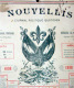 33 BORDEAUX 1898 CALENDRIER OFFERT PAR LE JOURNAL ANTIDREYFUSARD ET ANTISEMITE  LE  NOUVELLISTE - Formato Grande : ...-1900