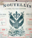 33 BORDEAUX 1898 CALENDRIER OFFERT PAR LE JOURNAL ANTIDREYFUSARD ET ANTISEMITE  LE  NOUVELLISTE - Grand Format : ...-1900