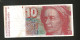 SVIZZERA / SUISSE / SWITZERLAND - BANQUE NATIONALE SUISSE  - 10 FRANCS / FRANKEN - L. EULER - Zwitserland