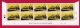 ZIMBABWE, 1980, Cancelled To Order Stamps, 4 Control Block Of 10, Postal Savings Bank  M 247-250 - Zimbabwe (1980-...)