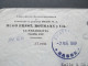 Bolivien 1939 Luftpostbeleg Correo Aero / Via LAB Condor. MiF.Registered Letter/Certificado. Marken Rückseitig Frankiert - Bolivien