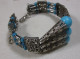 BRACCIALE ETNICO ARGENTO INDIANO BIGIOTTERIA - Volksschmuck