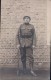 Fotokaart Carte Photo Kamp Beverloo  Soldaat Militair  Geweer Uniform 1920 Souvenir Du Camp De Beverloo - Leopoldsburg (Camp De Beverloo)