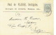 CP/PK Publicitaire DOTTIGNIES 1910 - Paul De PLASSE - Imprimerie - Musique - Courcelles