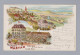 AK ZHs ZÜRICH HÖNGG 1900-08-27 Höngg Restaurant Wartau Litho J Butz - Höngg