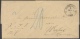 B310 Brief Portopflichtige Dienstsache 1876 Mit Seltenem Handstempel Hannover C An Gemeindevorstand Echt Gelaufen - Lettres & Documents