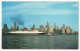 Downtown Skyline With S. S. ILE DE FRANCE, New York City - Multi-vues, Vues Panoramiques