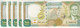 SYRIA 1000 LIRA 1997 2012 P-111 Prefix ( D ) LOT X 5 UNC NOTES */* - Syrie