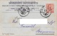 05799 "OMEGNA (VB) - GIUSEPPE BORDINI &amp; OBERTINI CARLO - IMPRESA TRASPORTI " CART. COMM. INTEST., SPEDITA 1907 - Other & Unclassified