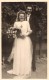 Carte Photo Originale Mariage - Couple De Jeunes Mariés Le 17.09.1945 - Hans Fraüte - Pegau / Sa - Personnes Identifiées