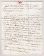 France Bau Gaf Grande Armée Marque Postale Rouge Lettre Pour Thuin Belgique - 1801-1848: Précurseurs XIX