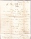 Schweiz GENEVE Langstempel Auf Brief 28-9-1818 Nach Gênes Italien - ...-1845 Préphilatélie