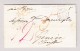 Schweiz Genève Ankunft Brief Aus London 16.4.1844 Mit Transit Und Ankunftsstempel - ...-1845 Préphilatélie
