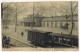 CASTRES Tarn : " La Gare " Plan Animé Avec Wagons Et Cheval - Chemins De Fer - Circulée Ouveillan - Castres