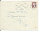 1962 - ETAT ALGERIEN - ENVELOPPE De SOUK AHRAS Avec TIMBRE FRANCAIS MARIANNE DECARIS SURCHARGE - Lettres & Documents