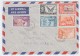 Sarawak/Czechoslovakia BUTTERFLIES CRAFTS MAPS AIRMAIL COVER 1954 - Altri - Asia