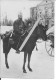 1916 Landsturm à Cheval Escortant Un Convoi Infanterie Allemande Portée 1 Photo Allemande 1914-1918 Ww1 Wk1 - War, Military