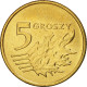 Monnaie, Pologne, 5 Groszy, 2006, Warsaw, SPL, Laiton, KM:278 - Poland