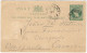 GRENADA - 1894 - Halfpenny + 1 Missed Stamp - Postkarte - Carte Postale - Post Card - Intero Postale - Entier Postal ... - Grenada (...-1974)