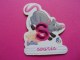 Magnet Danone  Gervais Souris Lettre S Animaux Rongeur - Letras & Cifras