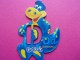 Magnet Danone  Gervais Dinosaure Lettre D - Letters & Digits