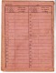 WWII 1947 - CAMP DE LEXENFELD 4 - SALZBURG SALZBOURG - DAILY WORK RECORD - LIVRET INDIVIDUEL DE TRAVAIL QUOTIDIEN - Documents