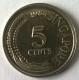 Monnaie - Singapour - 5 Cents 1984 - Superbe +++ - - Singapour