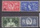 British Postal Agencies In Eastern Arabia, Elizabeth II, Coronation Of G.B.set,  Surcharged, MH * - Other & Unclassified