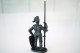 Elastolin, Lineol Hauser, H=70mm, Knight, Plastic - Vintage Toy Soldier - Figurines