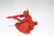 Elastolin, Lineol Hauser, Indian, H=70mm, Plastic - Vintage Toy Soldier - Small Figures