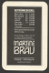 Germany, Freiburg, Martin's Brau. - Bierviltjes