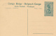 BELGIAN CONGO PPS 1922 ISSUE STIBBE 61 VIEW  86 UNUSED - Stamped Stationery