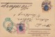 Brazil Uprated Postal Stationery Ganzsache Entero Wrapper Bande RIO DE JANEIRO 1899 HAMBURG Germany IMPRESSOS (2 Scans) - Postwaardestukken