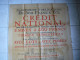 Grande Affiche Obligations De 500 Francs Du Crédit National 1924 Avec Autorisation Du Ministère Des Finances - Affiches
