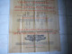 Grande Affiche Obligations De 500 Francs Du Crédit National 1924 Avec Autorisation Du Ministère Des Finances - Affiches