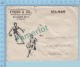 Pakistan  Sea Mail Post Mark 1948 - Stamp At Back, Commercial Envelope , Cover Sialkot To Sherbrooke Canada - 2 Scans - Pakistan