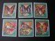 == Komoren  Schmeterlinge Butterflies  878-883  **/MNH  € 17,00 - Komoren (1975-...)