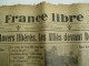 Journal/"France Libre"/à L´avant Garde Du Progrés Social/"Lille Et Anvers Libérés "/6 Sept 1944   VJ81 - 1939-45