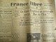 Journal/"France Libre"/à L´avant Garde Du Progrés Social/"Les Conditions D'un Relévement "/8 Sept 1944   VJ83 - 1939-45