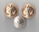 BOUTON MILITAIRE  ANCRE DE MARINE (Lot De 3) - Boutons