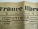Journal/"France Libre"/à L´avant Garde Du Progrés Social/"L'Homme De La France "/15 Sept 1944   VJ86 - 1939-45