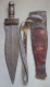 ANCIEN EPEE GLAIVE COUTEAU BAOULE ETUI  AFRIQUE  WEAPON ARMS AFRKA - Armas Blancas