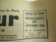 Journal/"Franc-Tireur"/à L´avant Garde De La République/Le Quotidien De Paris/Le Général De Gaulle /27 Sept1944   VJ98 - Autres & Non Classés