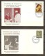 1971 Vaticano Vatican 5 Buste: UDIENZA PAOLO VI (x2), 40° RADIO VATICANA, UPU, CHIUSURA SINODO - Used Stamps