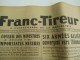 Journal/"Franc-Tireur"/à L´avant Garde De La République/Six Armées Alliées Convergent Vers L'Allemagne/14 Sept 1944VJ101 - 1939-45