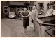 4 Photos Originales Voiture - VW Beetle, Borgward Isabella, Mercedes, Parking En Folie Près De Bad Krozingen En 1959 - Automobiles