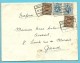 285+341 Op Brief Per EXPRES Met Spoorwegstempel HAYETTES Op 31/7/1934 - 1931-1934 Kepi