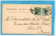 CANADA-Carte Entier Postal -edouard VII -one Cent-+ Complément Affranchissement -destination Françe En 1911 - 1860-1899 Règne De Victoria