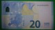 20 EURO S006F3 Draghi Italy Serie SD Perfect  UNC - 20 Euro